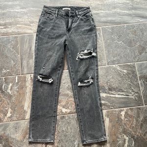 Grey Distressed PACSUN Jeans
